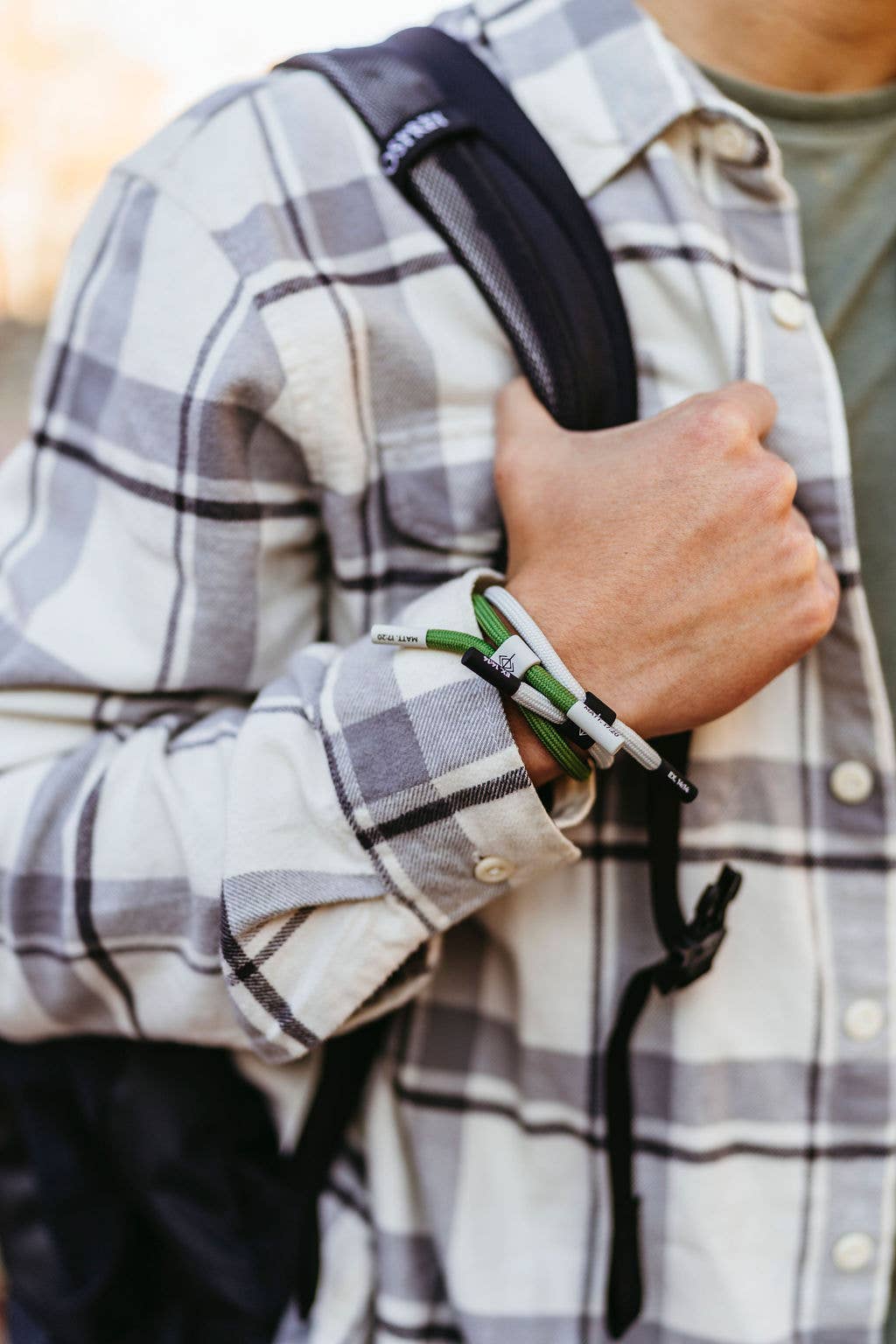 MOVE MOUNTAINS Bracelet, Christian Cord Bracelet