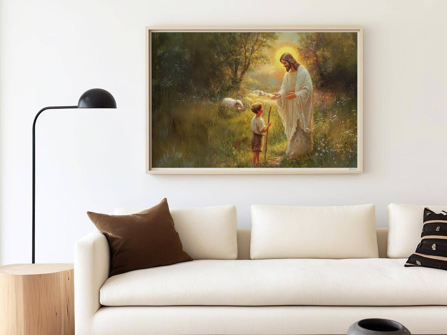 Feed My Sheep | Signed Handmade Art Print