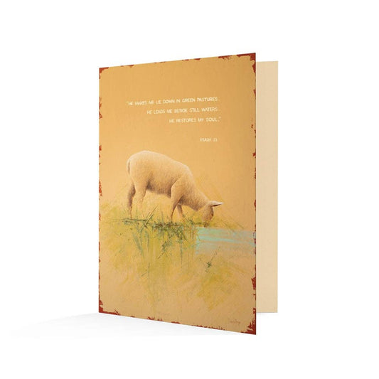 “He Restores My Soul" Notecards