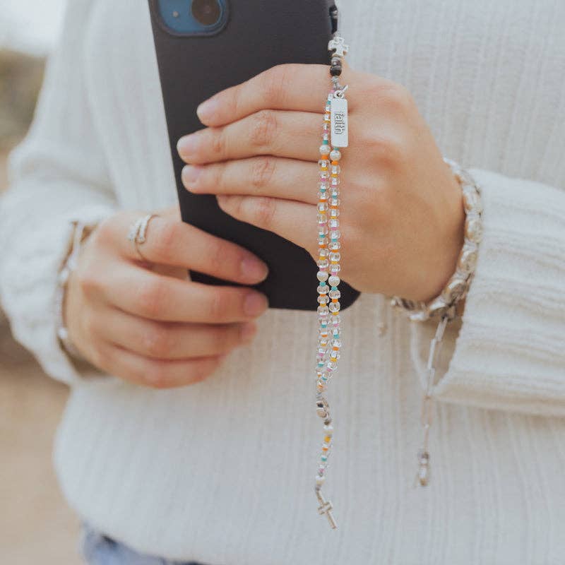 Protection (Rosary) Phone Charm