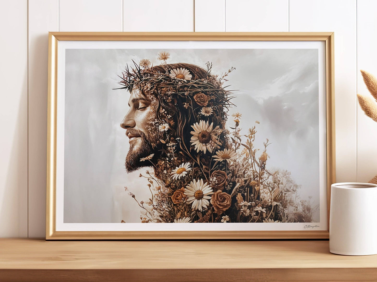 Crown of Glory #2 | Signed Handmade Art Print