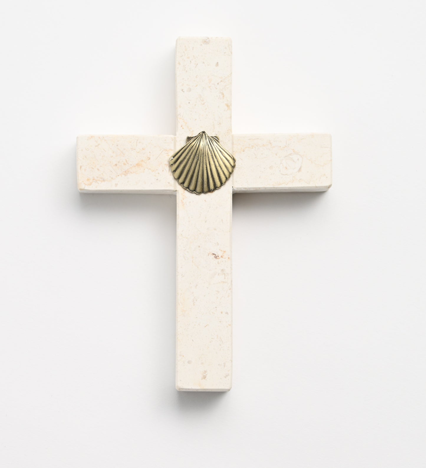Baptism Stone Cross 4 3/4"
