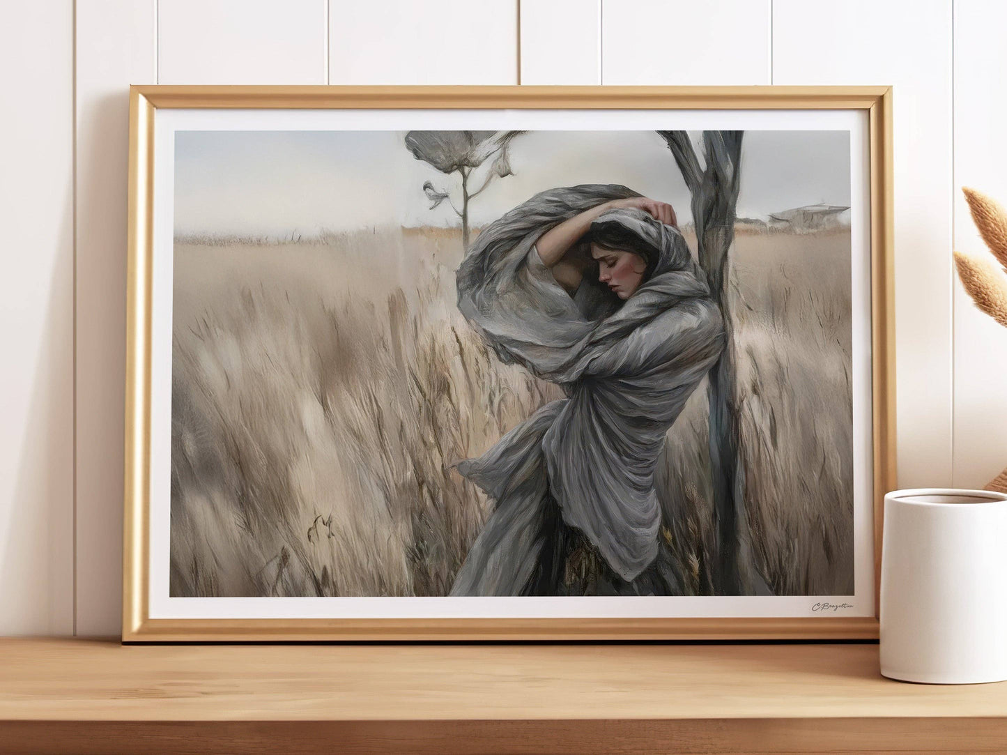 Mary's Sorrow | Signed Handmade Art Print