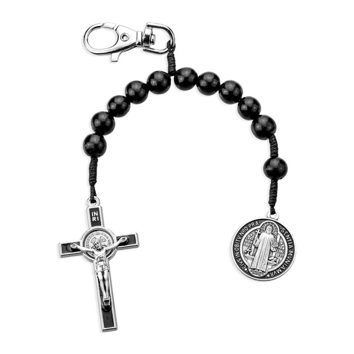 Back Pack & Key Clip One Decade prayer beads