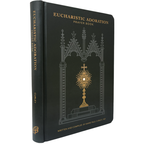 Eucharistic Adoration Prayer Book black