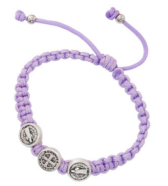 KIDS ST. BENEDICT CORDED BRACELET