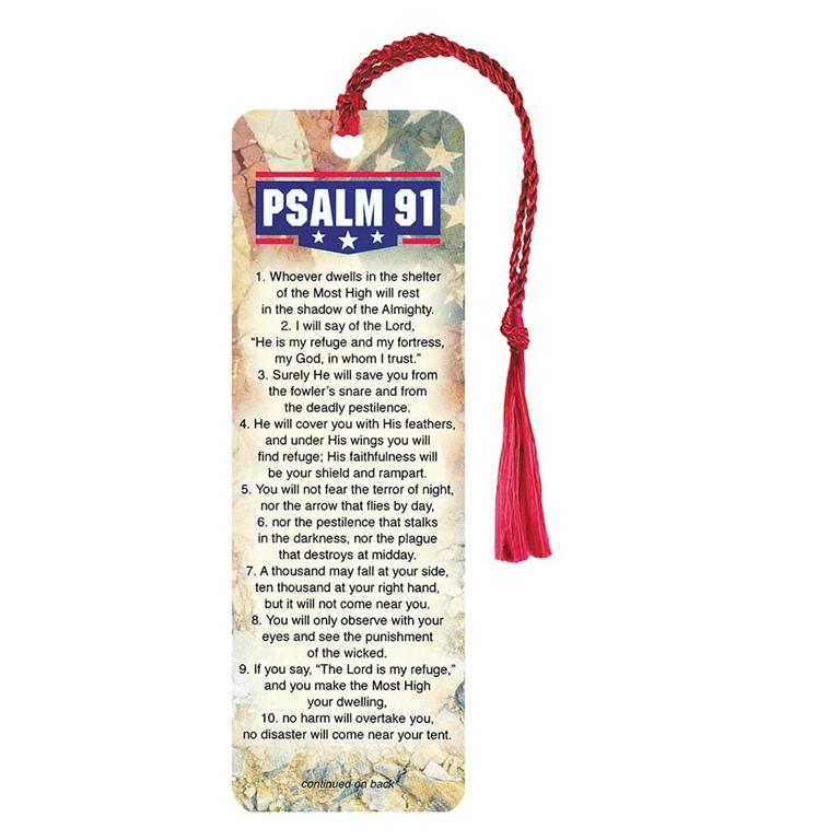 BOOKMARK - PSALM 91 Military