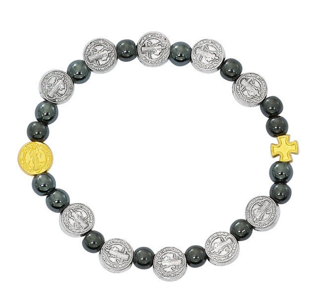 ST BENEDICT STRETCH BRACELET
