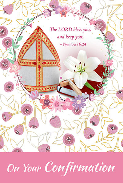 GC - On Your Confirmation - Girl - Numbers 6:24
