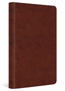 ESV Large Print Value Thinline Bible (Trutone, Chestnut)