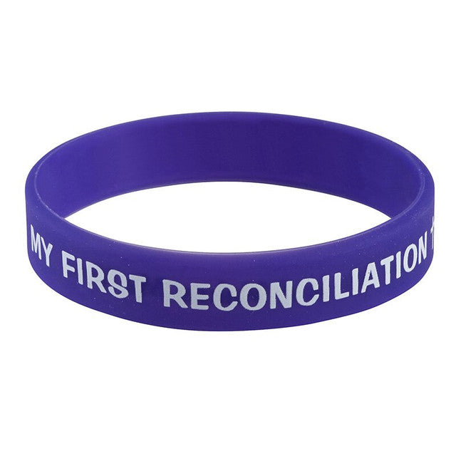 Reconciliation Silicone Bracelet - Purple