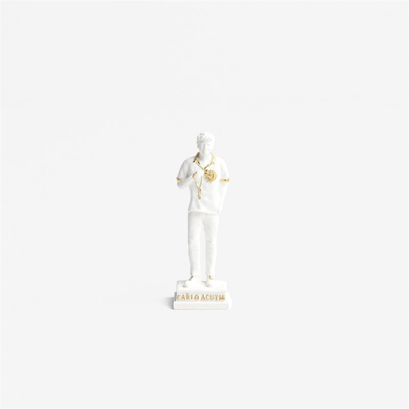 White 3'' Carlo Acutis Statue