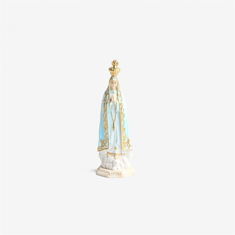 Colored Resin 3'' Our Lady of Fatima Statue