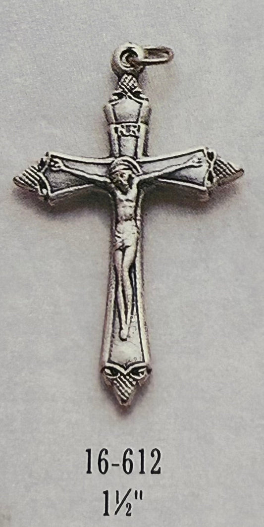 1 1/2" Crucifix Ox. (Pointed Ends)
