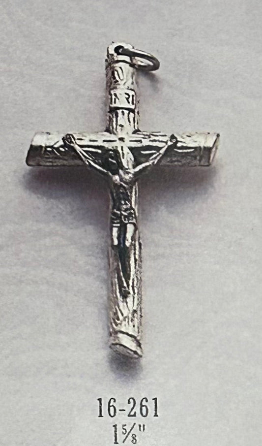 1 5/8" Crucifix Ox. (Wood Grain 3D)