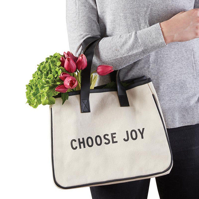 Mini Canvas Tote - Choose Joy