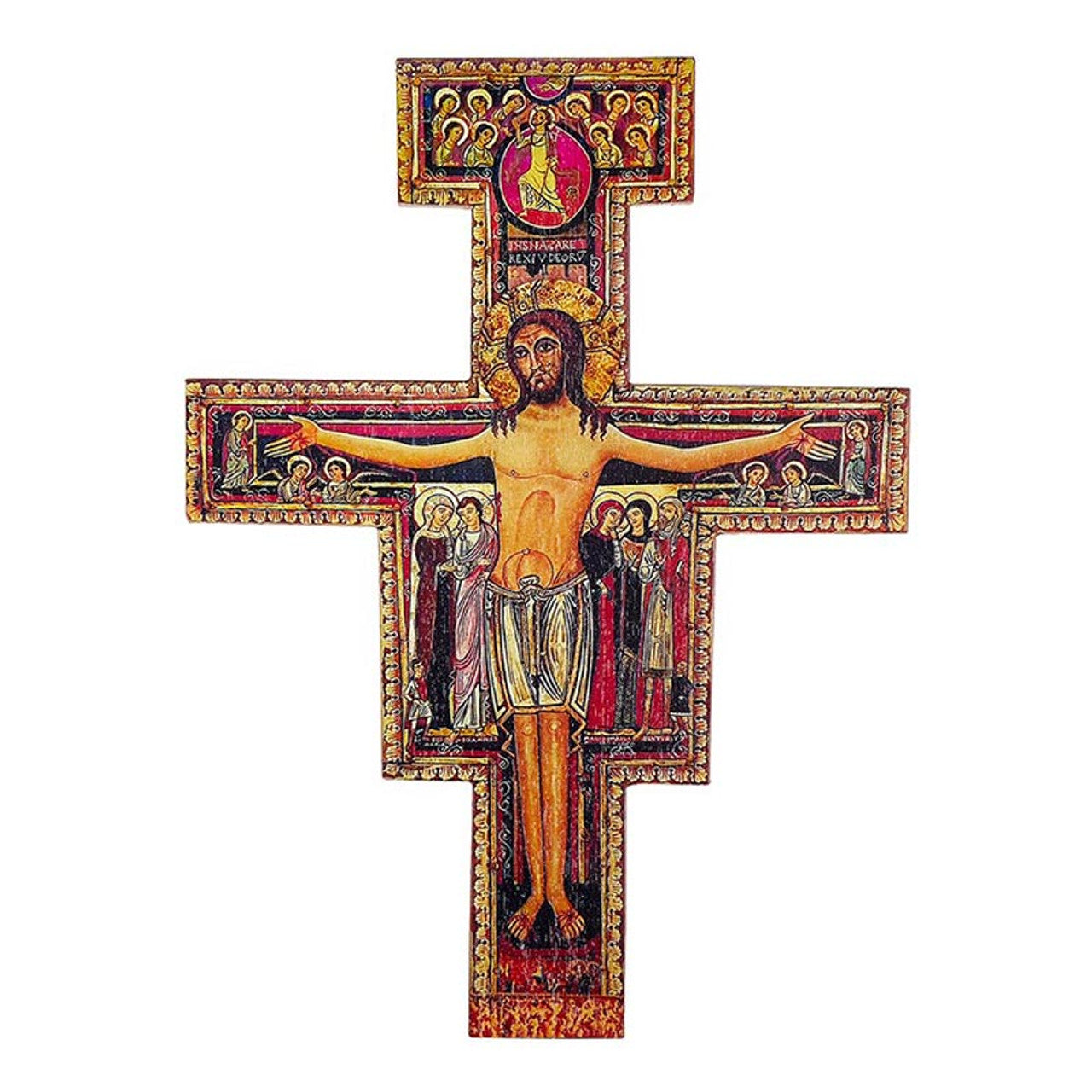 10" H San Damiano Crucifix