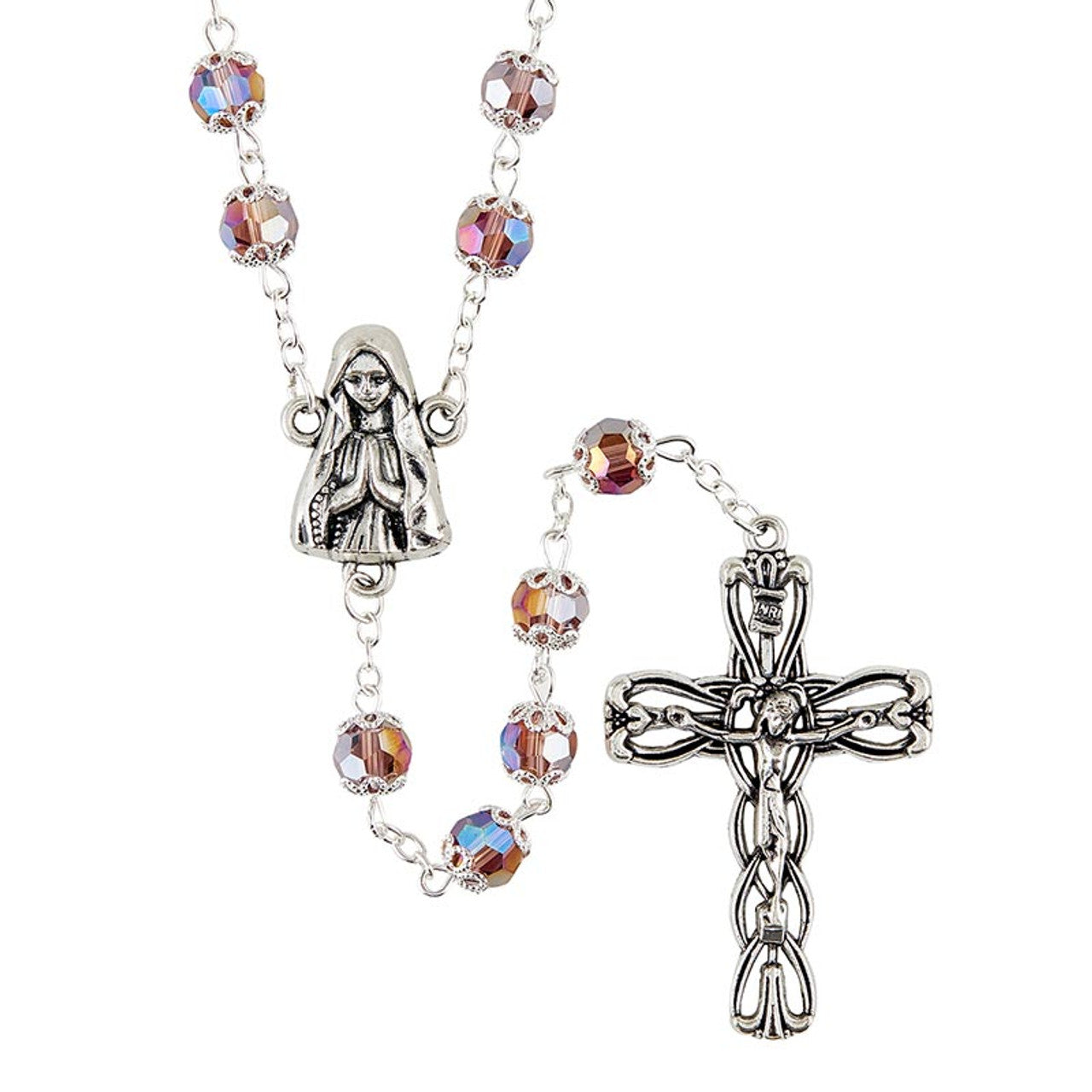 Double Capped Rosary - 7mm