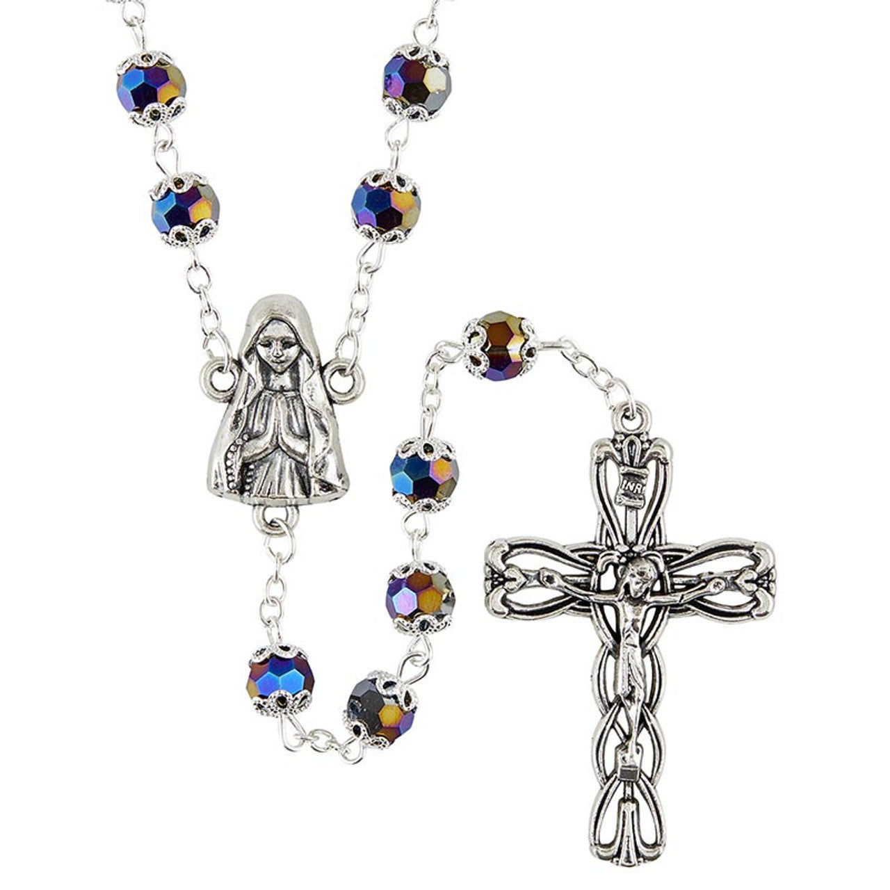 Double Capped Rosary - 7mm