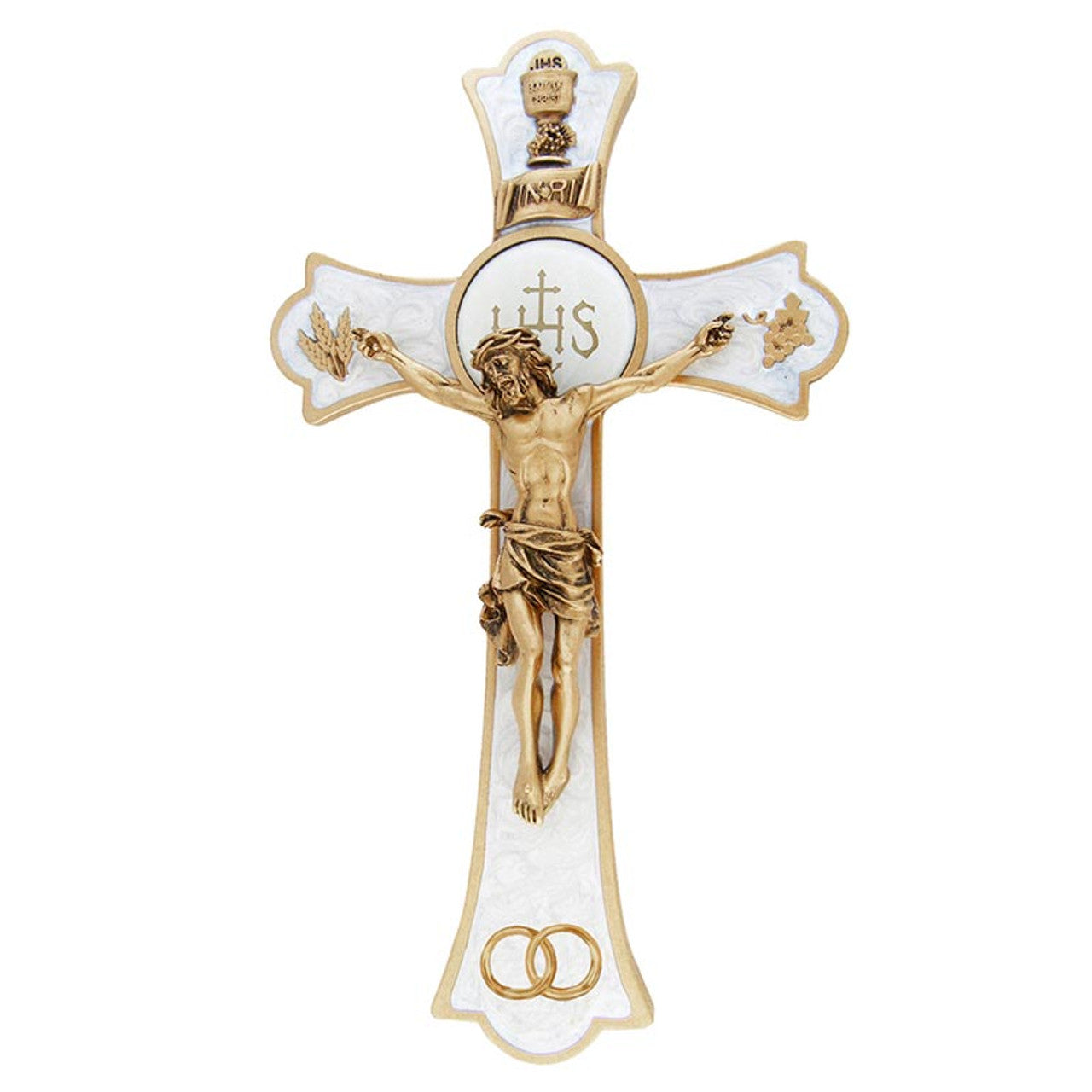 8" Holy Mass Crucifix - Wedding