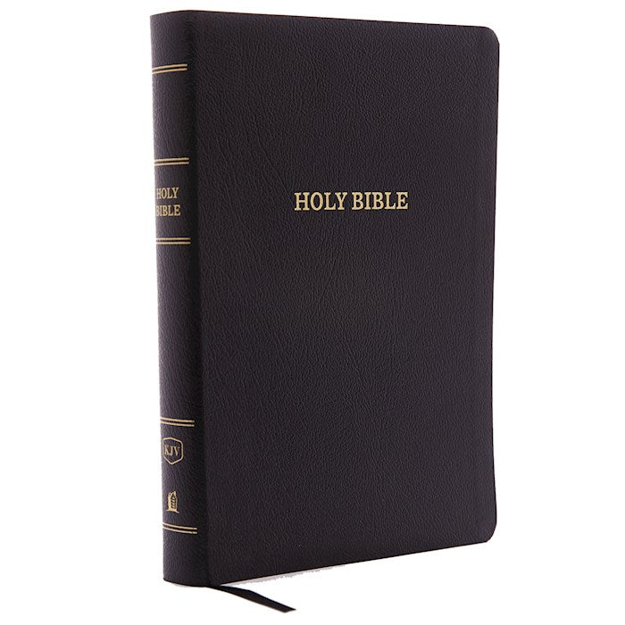 KJV Giant Print Reference Bible (Comfort Print)-Black Bonded Leather Holy Bible, King James Version