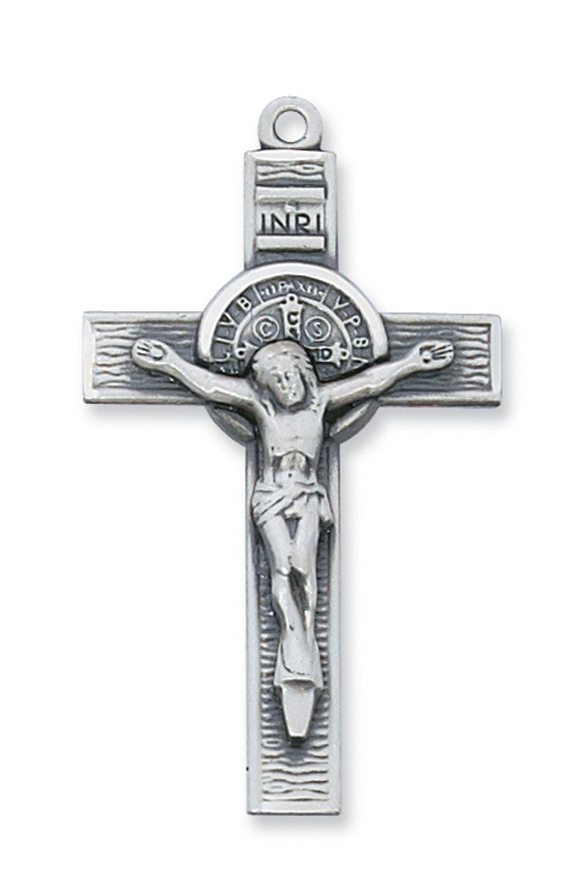 St. Benedict Sterling Silver