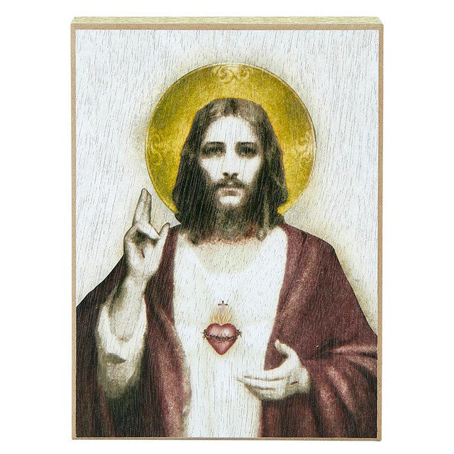 Sacred Heart Box Sign