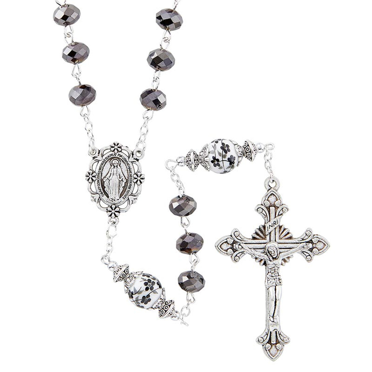 Florentine Collection Rosary - Black