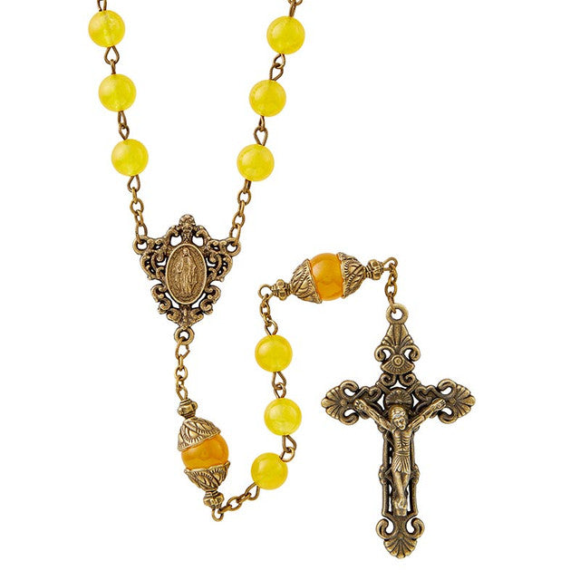 San Gimignano Rosary Collection - Topaz