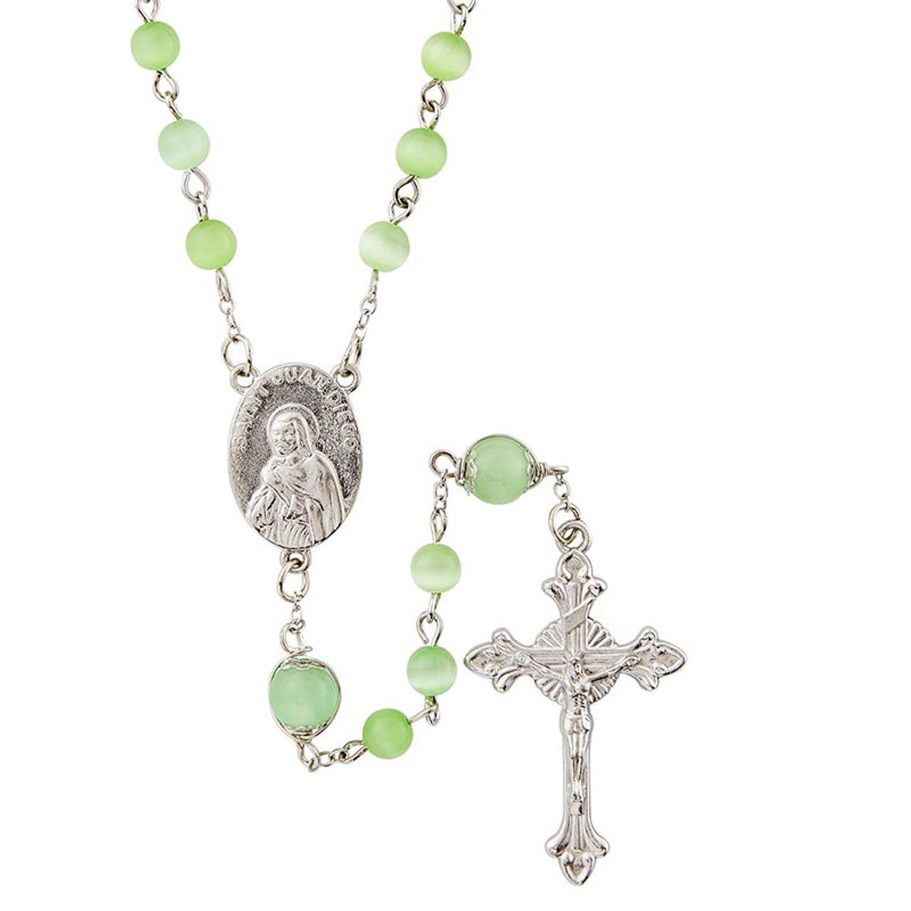 Our Lady Of Guadalupe Wire Wrapped Rosary
