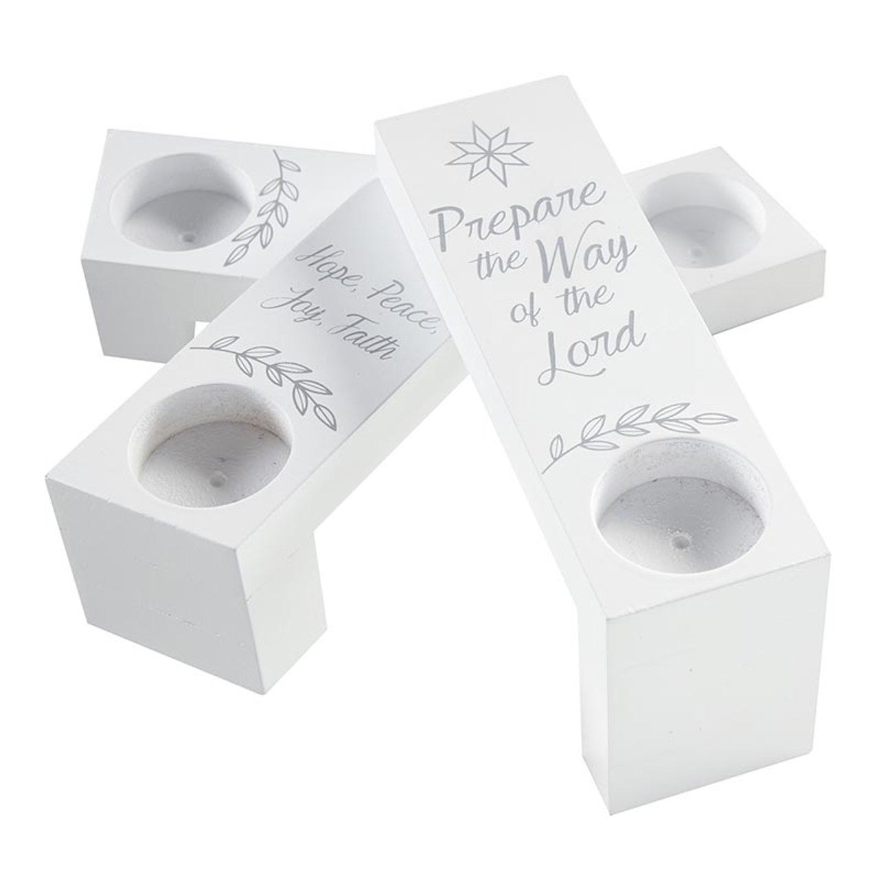 Living Advent Gifts of Christmas Folding Tea Light Advent Wreath