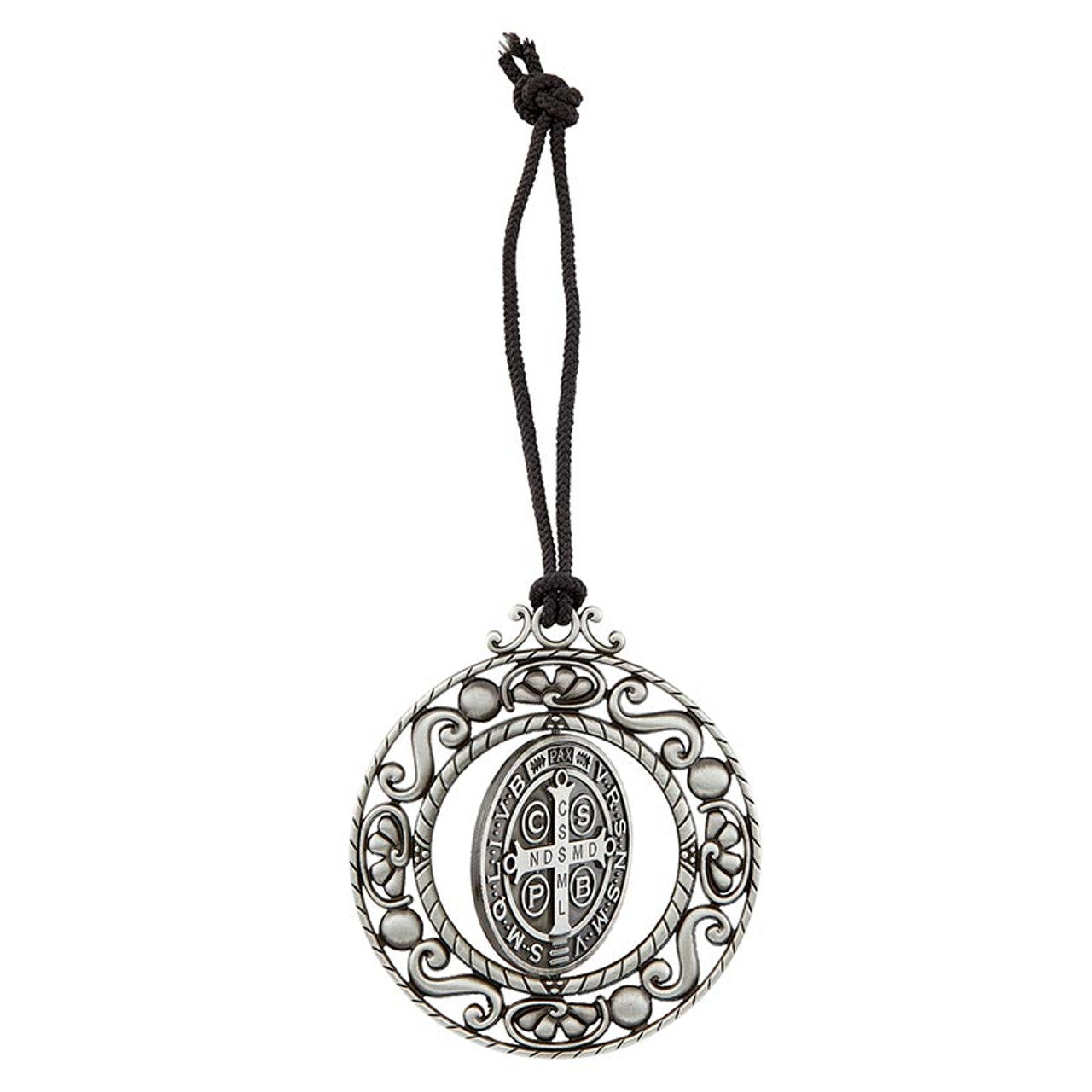 St. Benedict Revolving Medal Hanger
