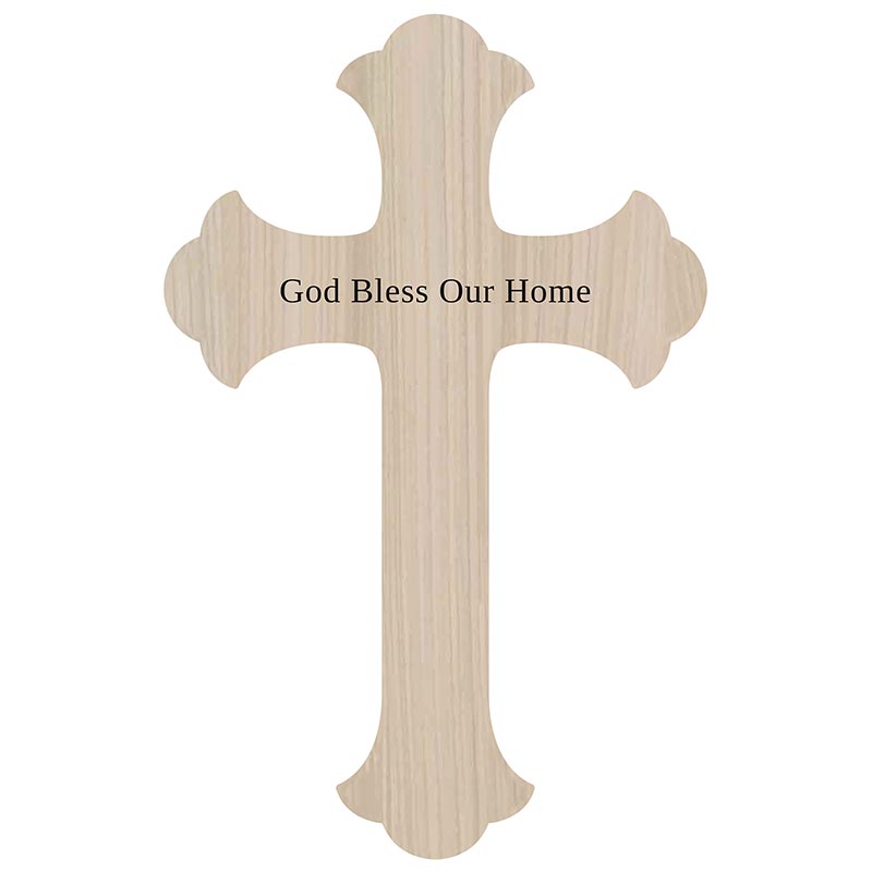 God Bless Our Home Wall Cross
