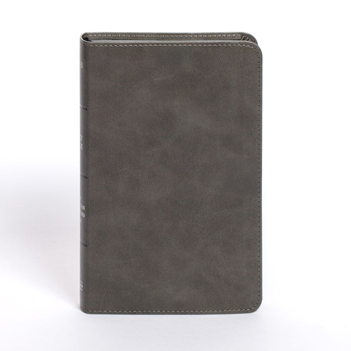 NASB Personal Size Bible - Charcoal