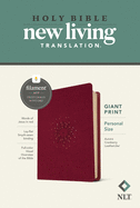 NLT Bible Giant Print Cranberry