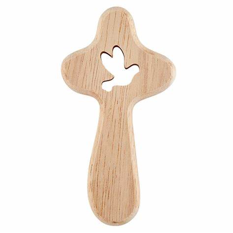 Cutout Handheld Cross