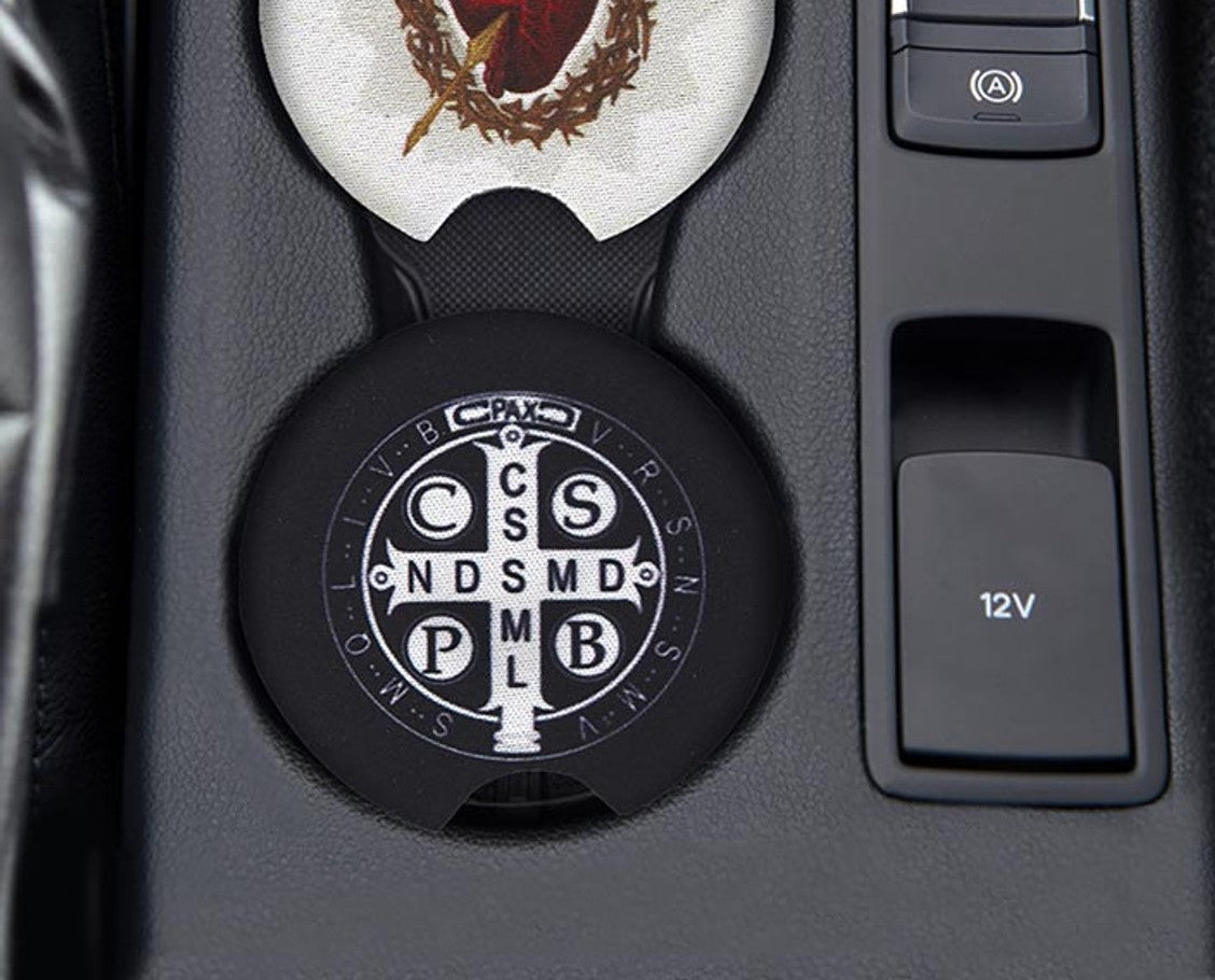 St. Benedict Car Coaster Set