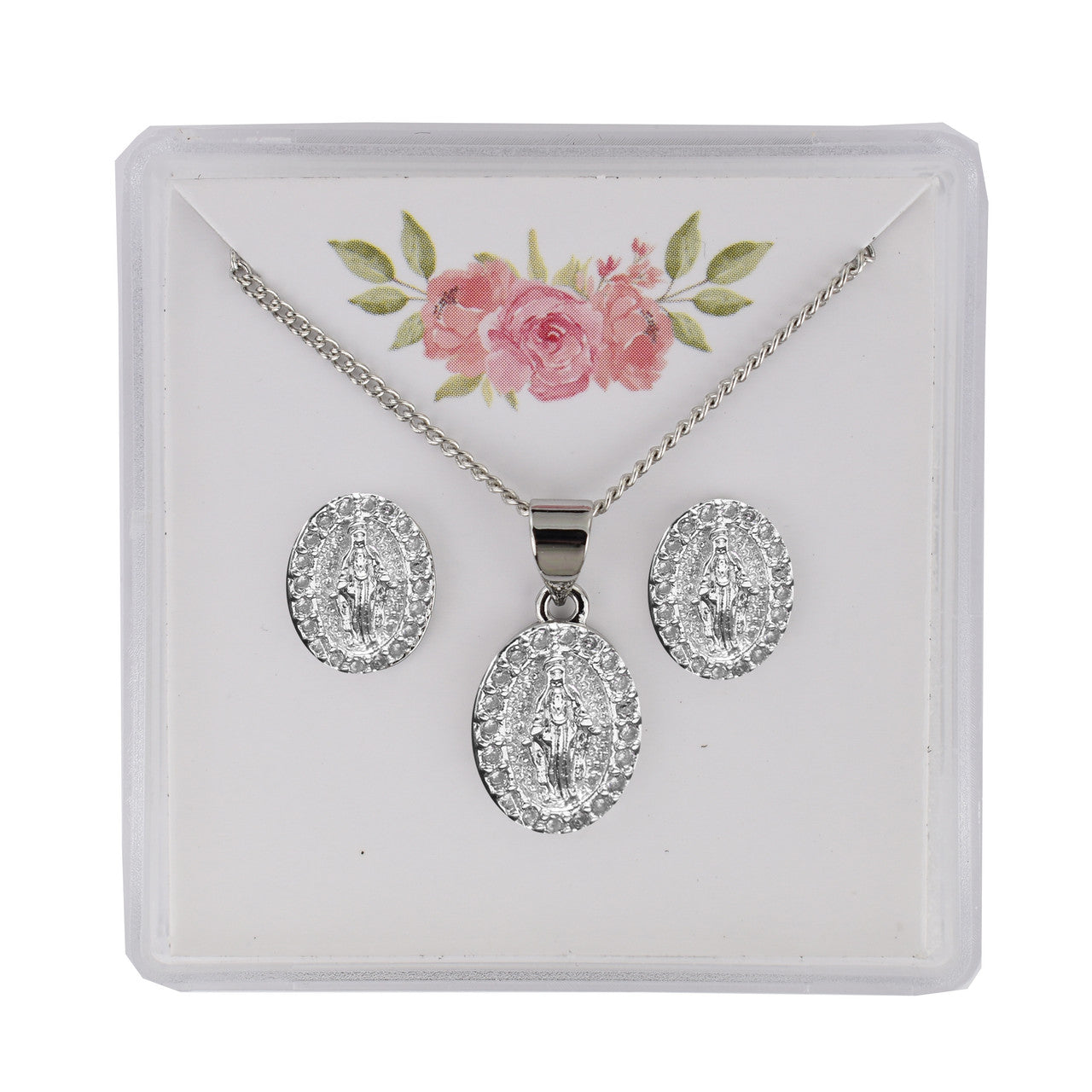 SILVER CRY MIR EARRINGS & PENDANT