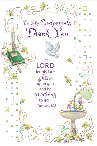 GC-Baptism Godparents, Thank you