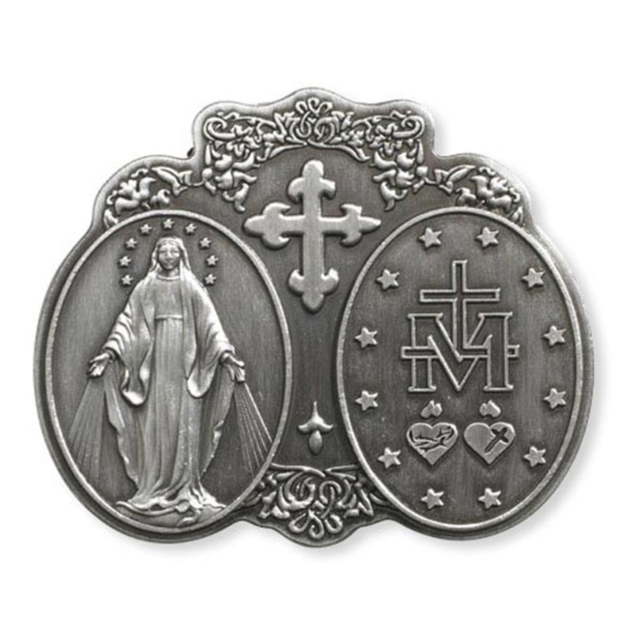 Visor Clip, Blessed Virgin Mary