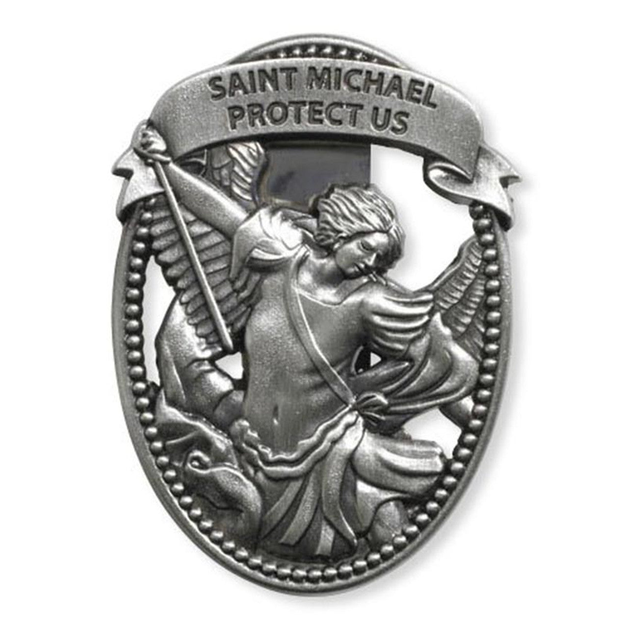 Visor Clip, St. Michael