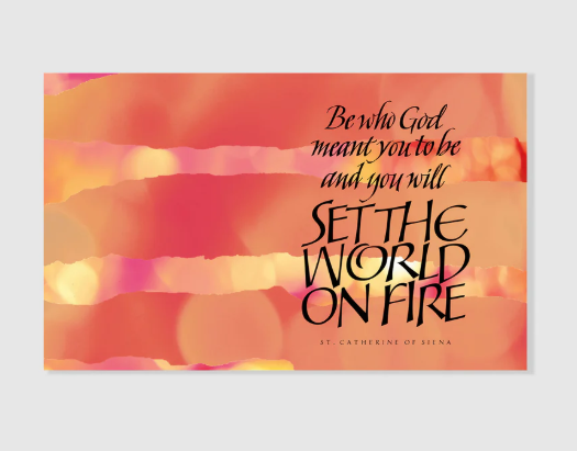 Set the World on Fire Note Card - pack of 25