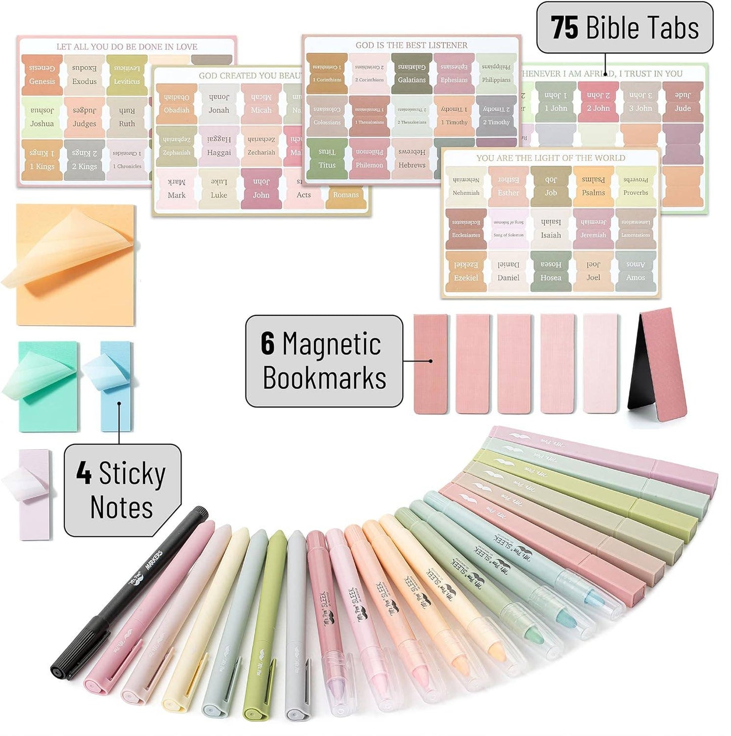 Bible Journaling Kit with Sticky Notes