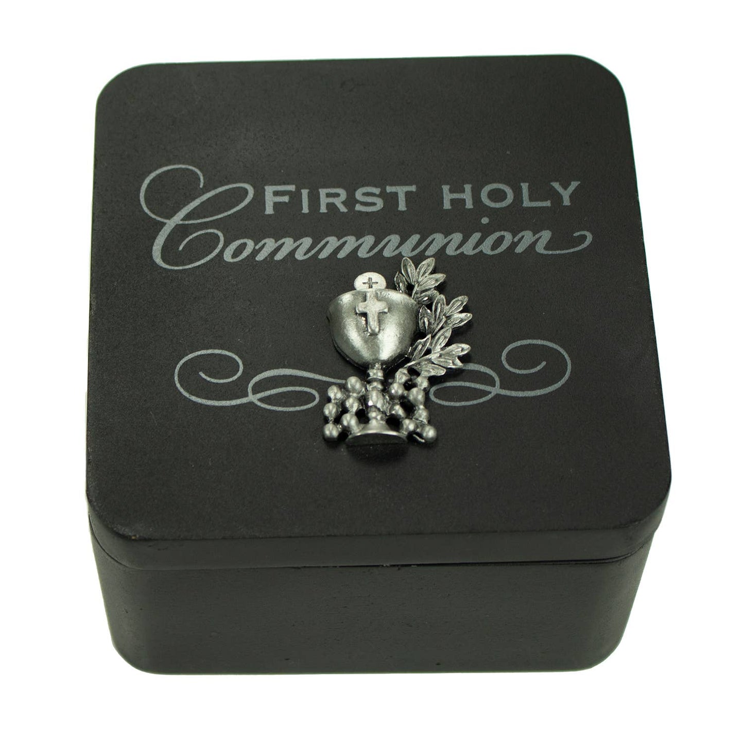 Communion Black Keepsake Box