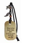 Never Drive Faster Car Charm