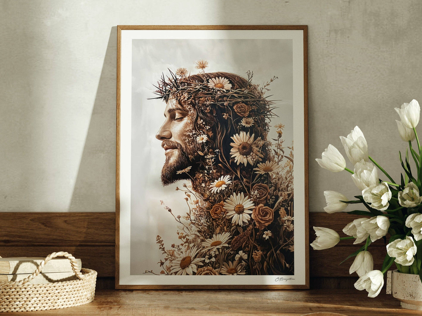 Crown of Glory #2 | Signed Handmade Art Print