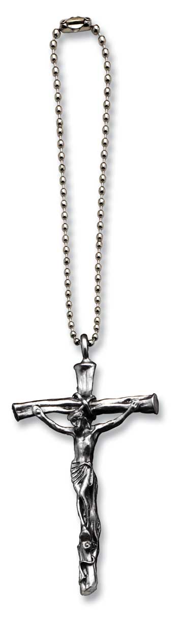 Crucifix Car Charm