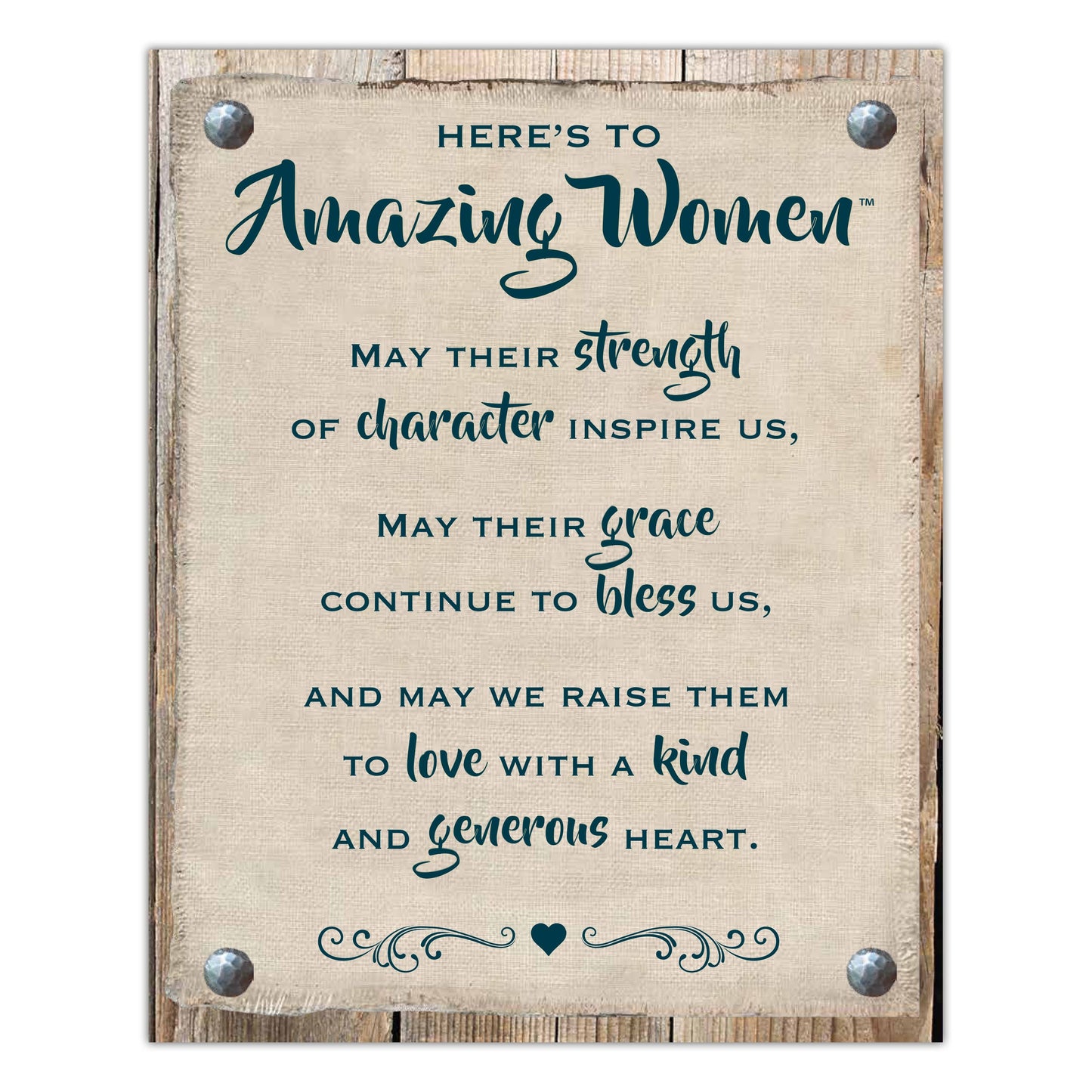 Amazing Woman Plaque