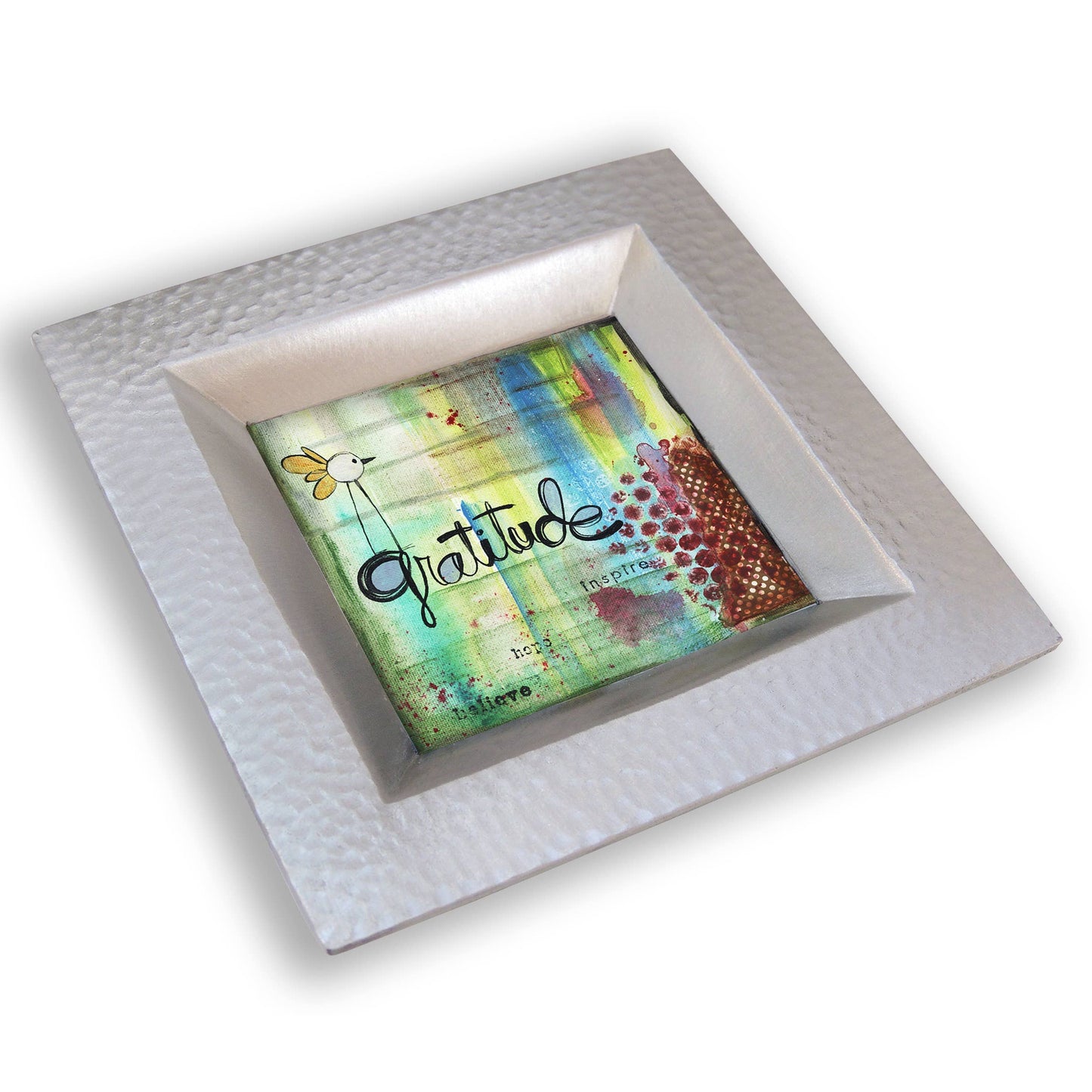 Painted Stuff Metal Trinket Dishes
