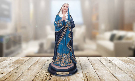12"H Mater Dolorosa Holy Figurine Religious Home Decor Gifts